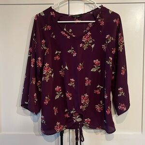 Papermoon floral blouse size s